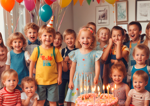 Kindergeburtstage – Der Raum kann kindgerecht gestaltet werden, mit Platz für Spiele, Bastelstationen und Aktivitäten.